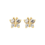 14 carat butterfly cz