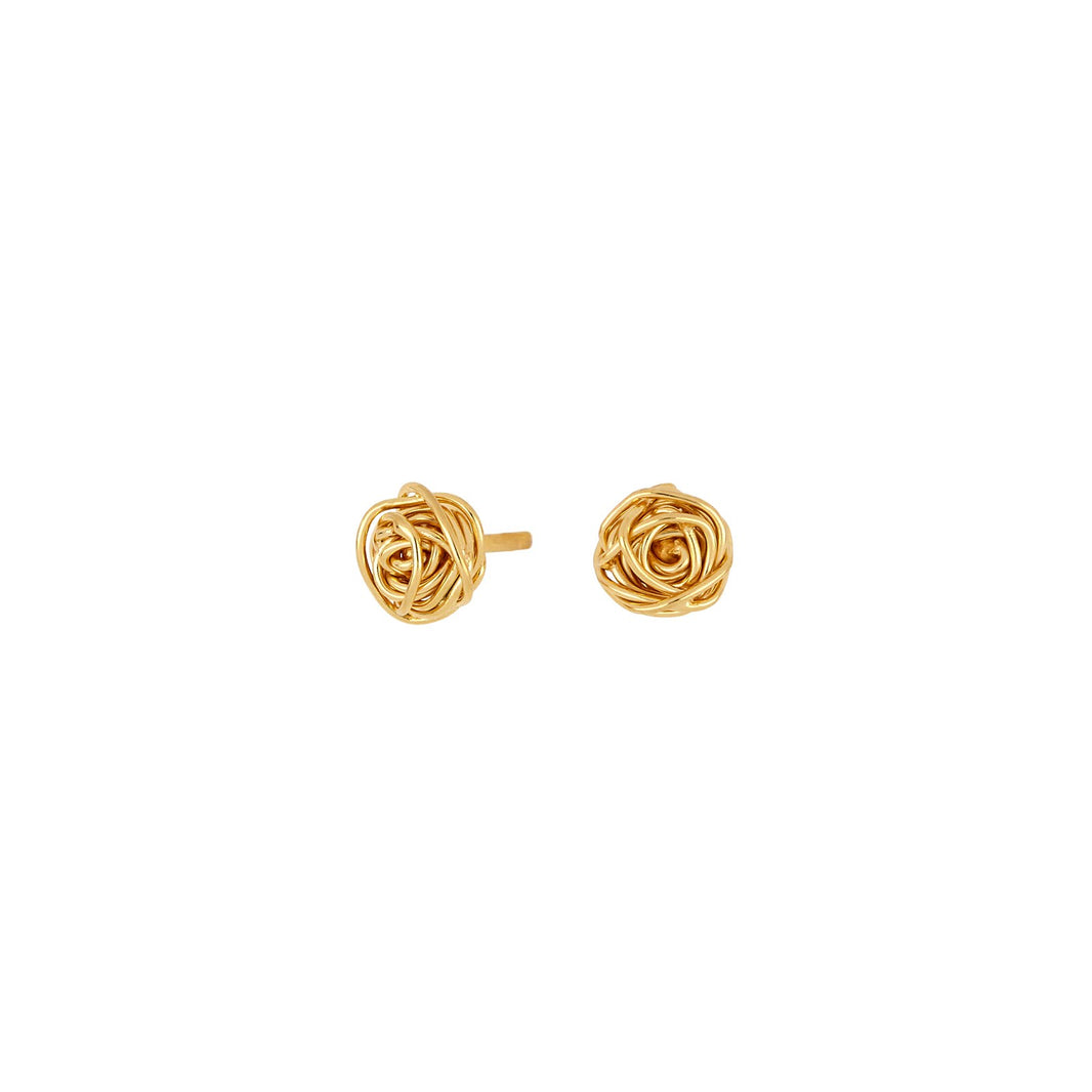 Silver goldplated earring