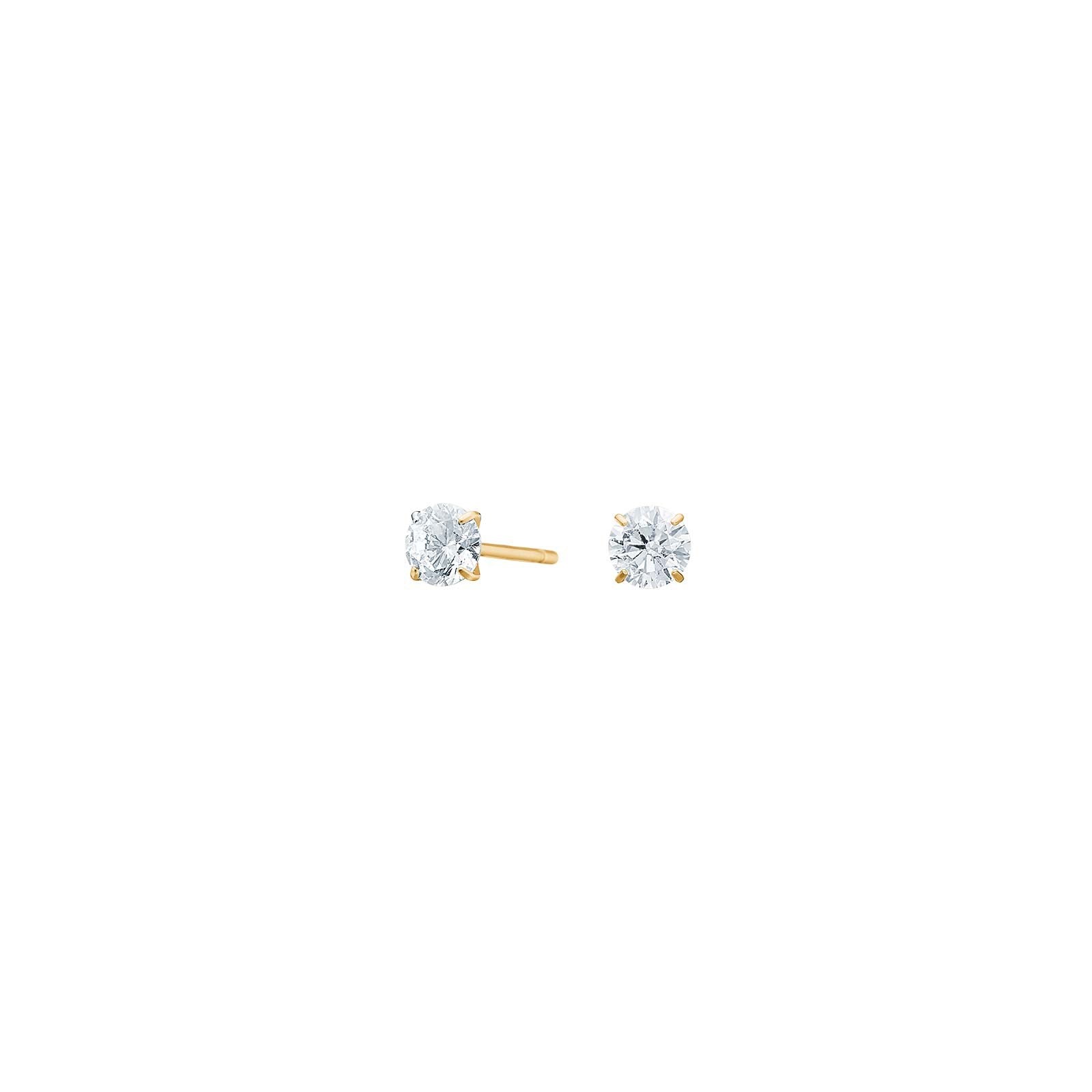 Titanium ear studs GP 4mm w.cz