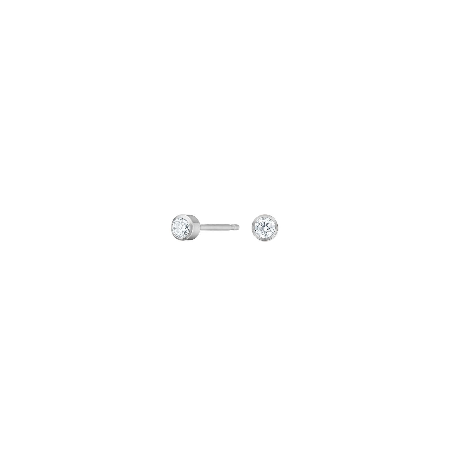 Titanium ear studs 3mm w.cz