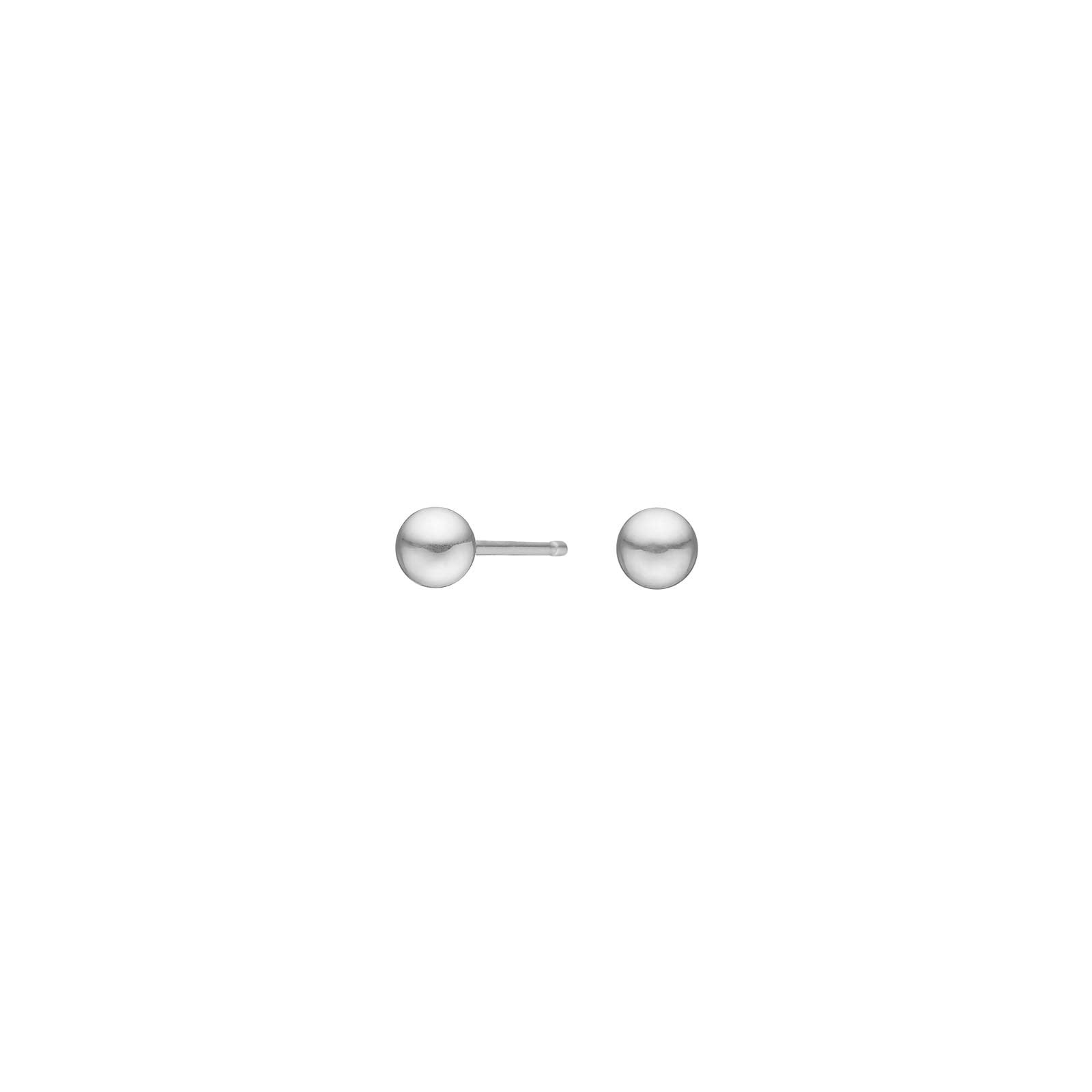 Titanium ear studs ball 4mm