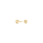Titanium ear studs GP heart