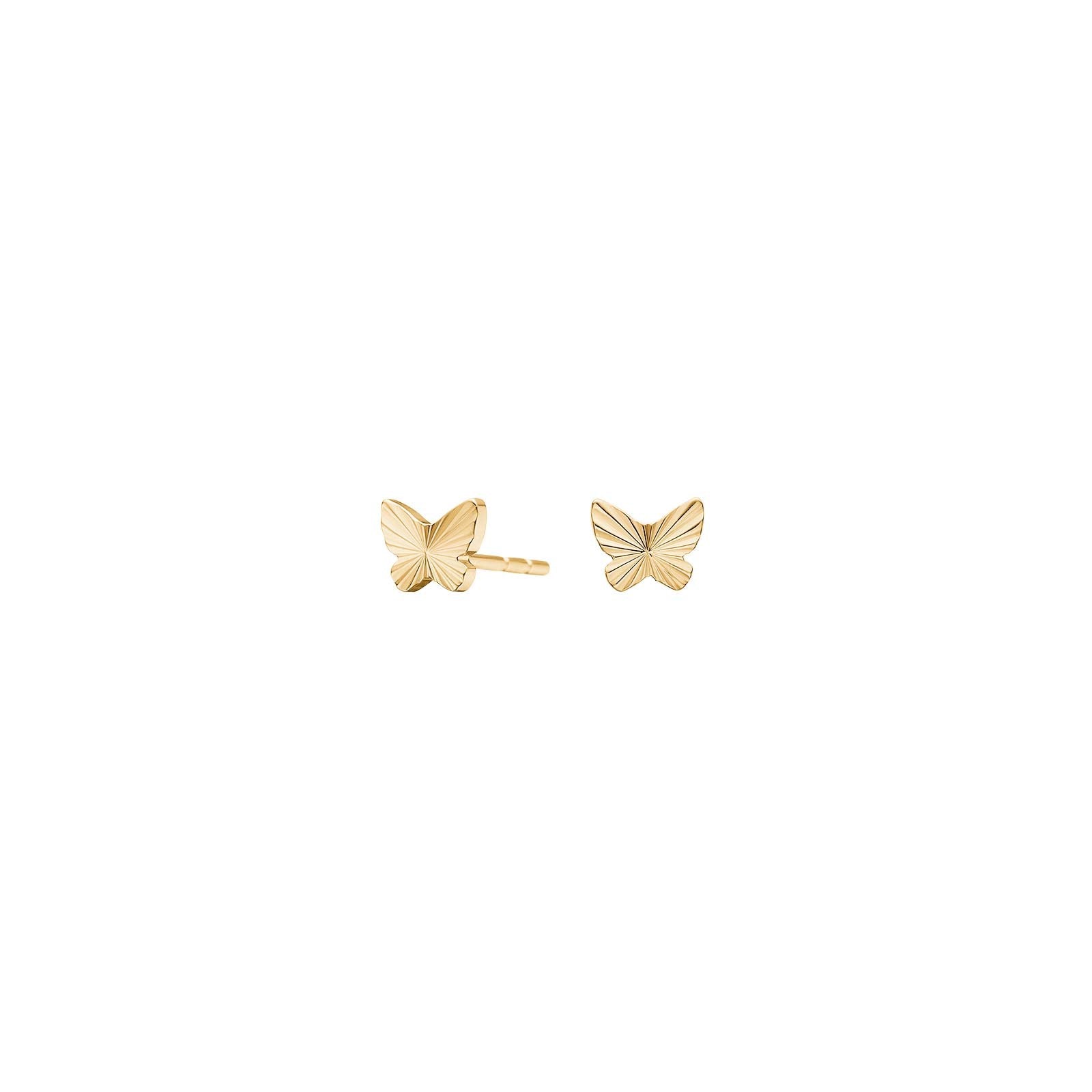 Titanium Ohrstecker Verg. Schmetterling