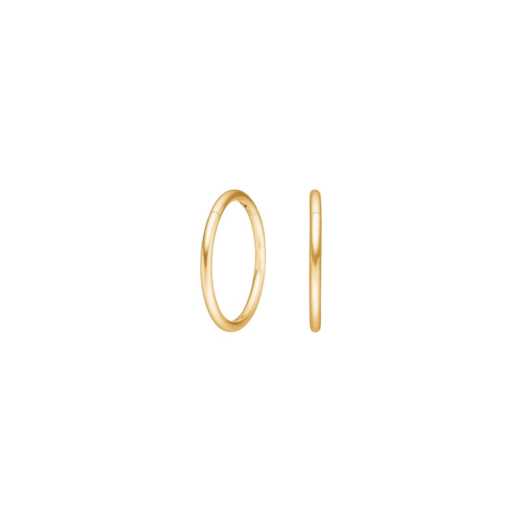 Titanium hoops GP 12mm