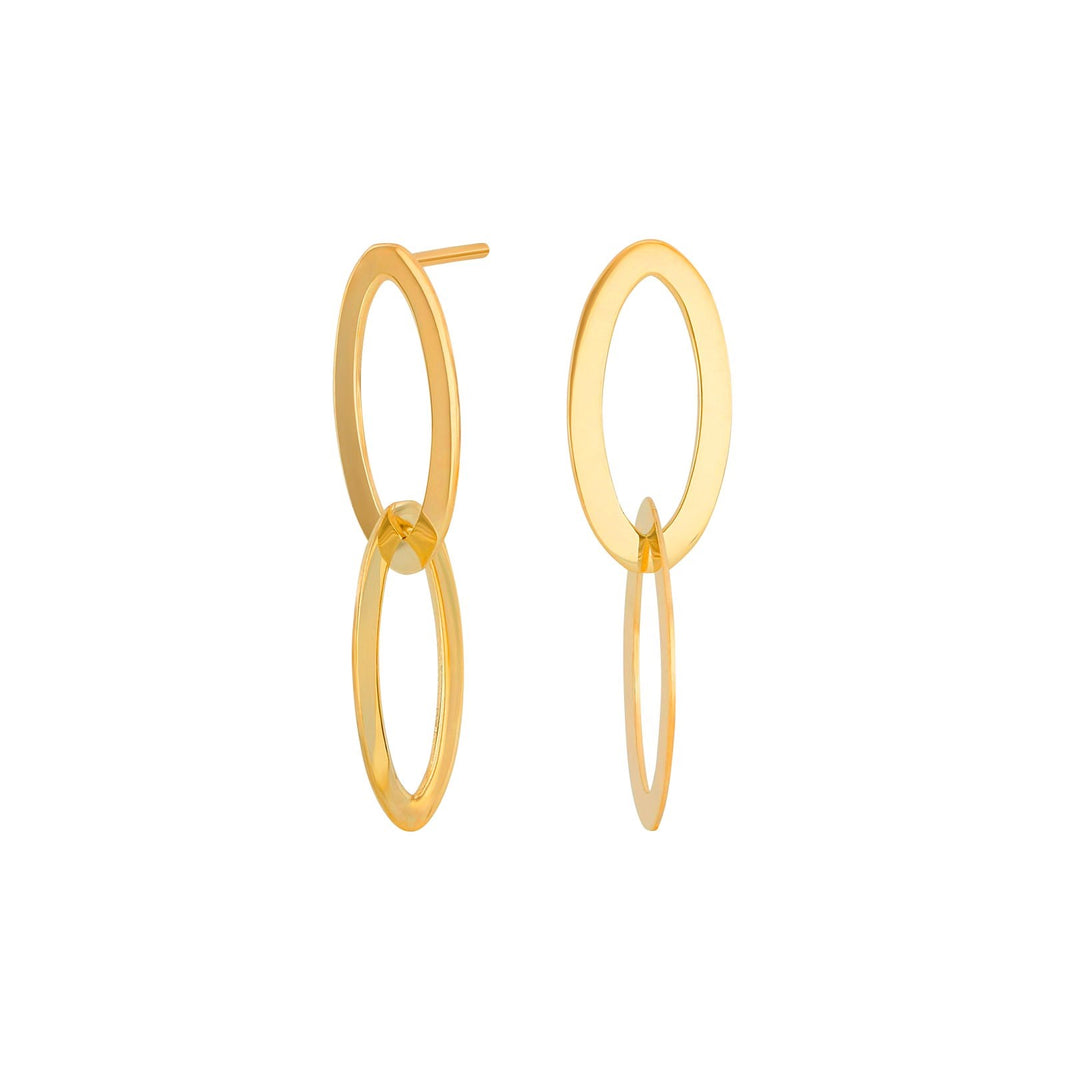 8ct. gold earrings