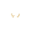 Silver earring stars