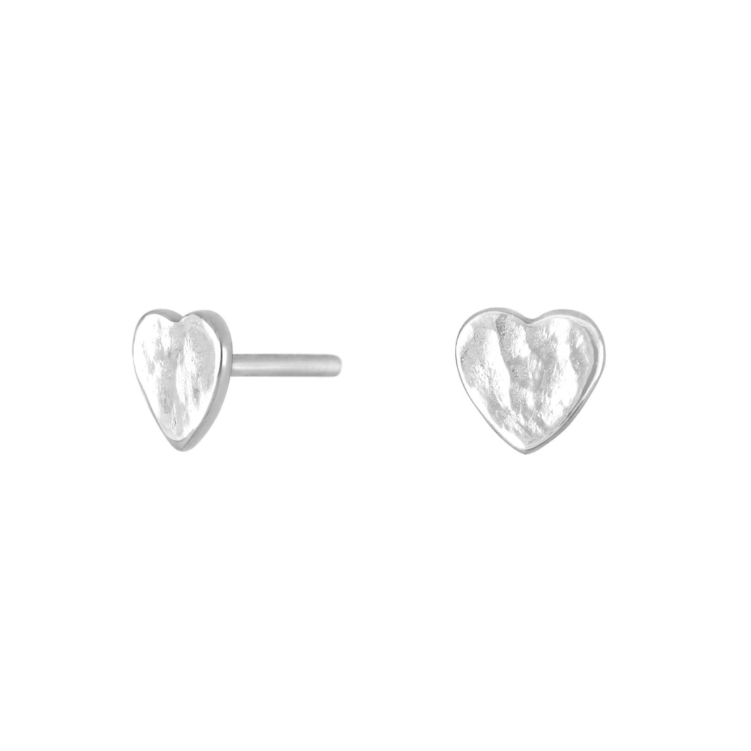 Rhod. silver earrings CHARM52