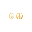 Sølvørestikker peace