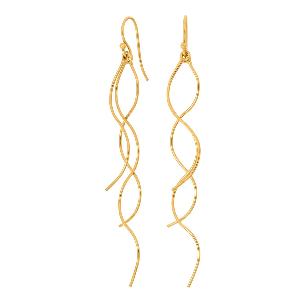 Silver earring SPIN52