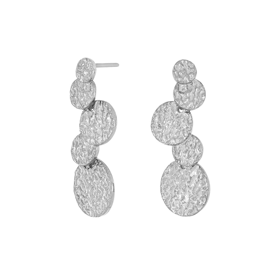 Silver earrings POP52