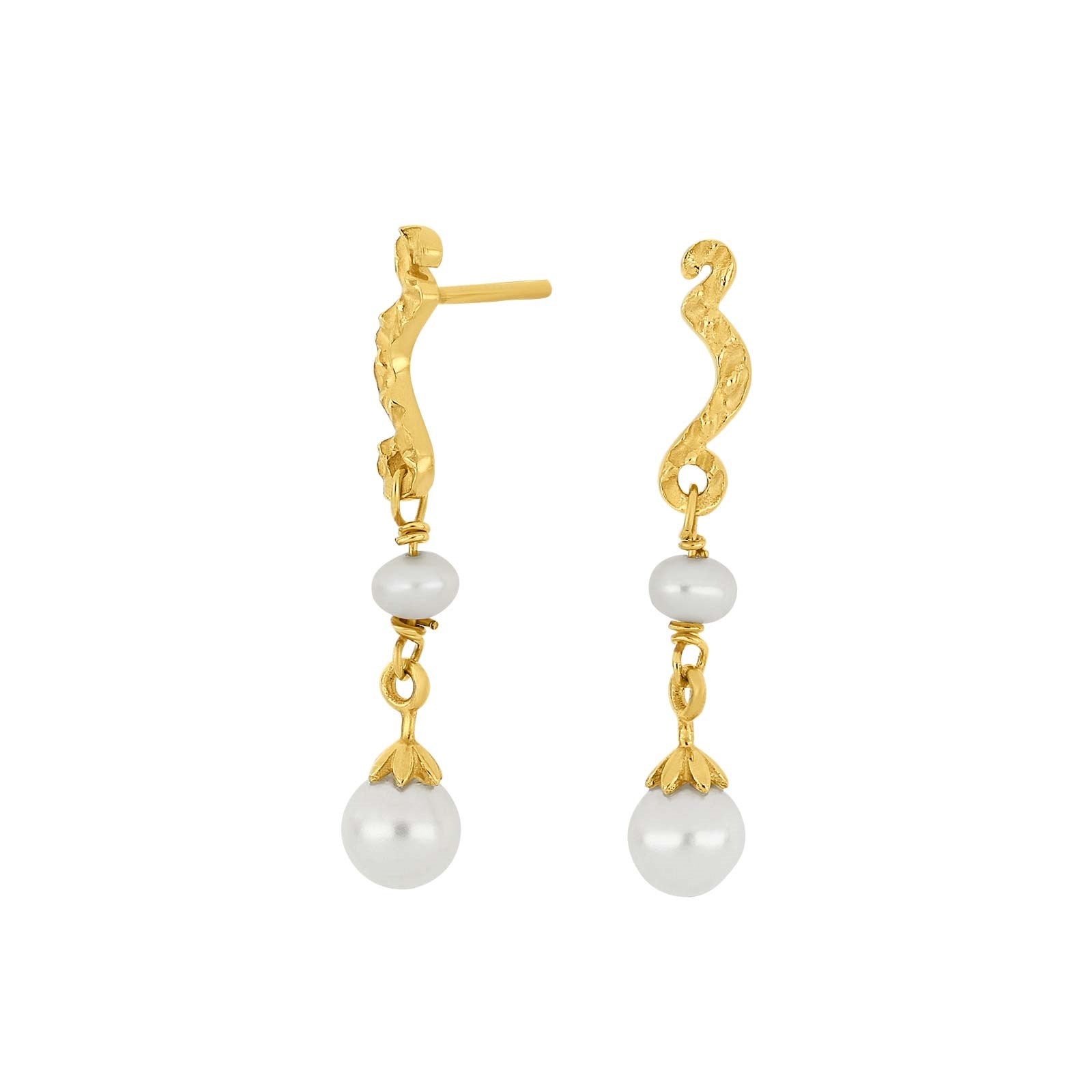 Silver ear hangers SPACE52 1