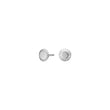 Silver stud earrings sun UNIVERSE52