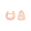 Silver system hoops Lisa 15x13mm