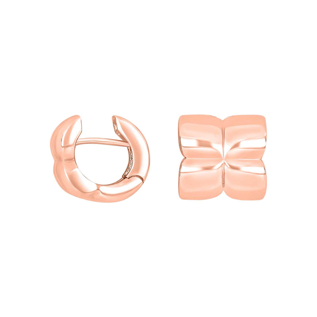 Silver system hoops Greta 13x13mm