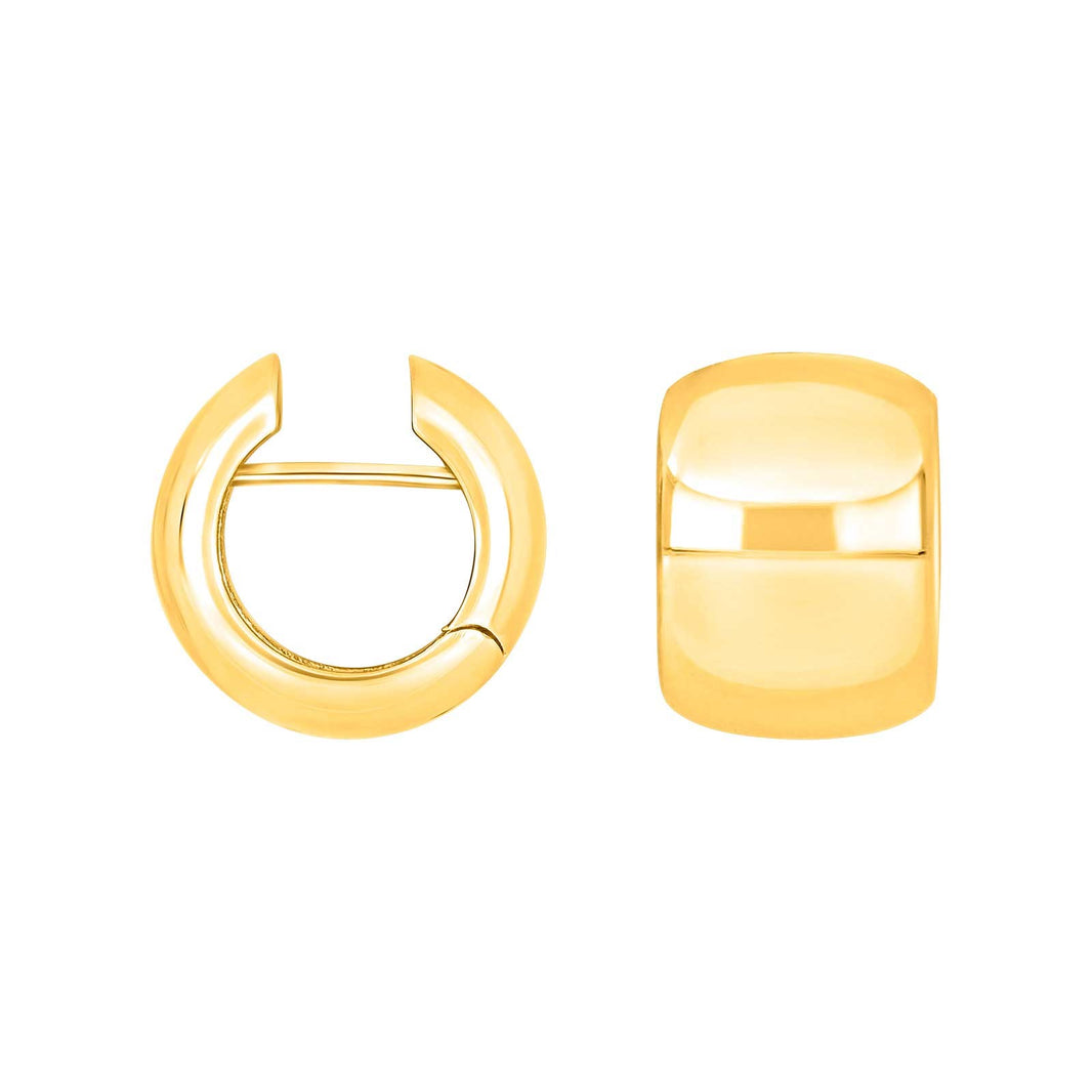 Sølv system-creoler Mimi 17x12mm