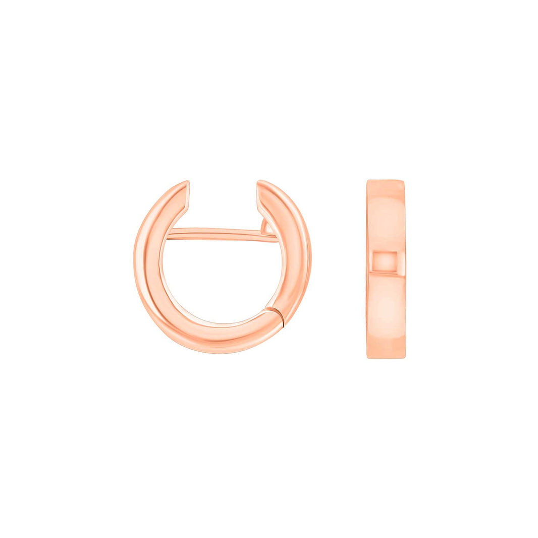 Sølv system-creoler Linda 3,5x16mm