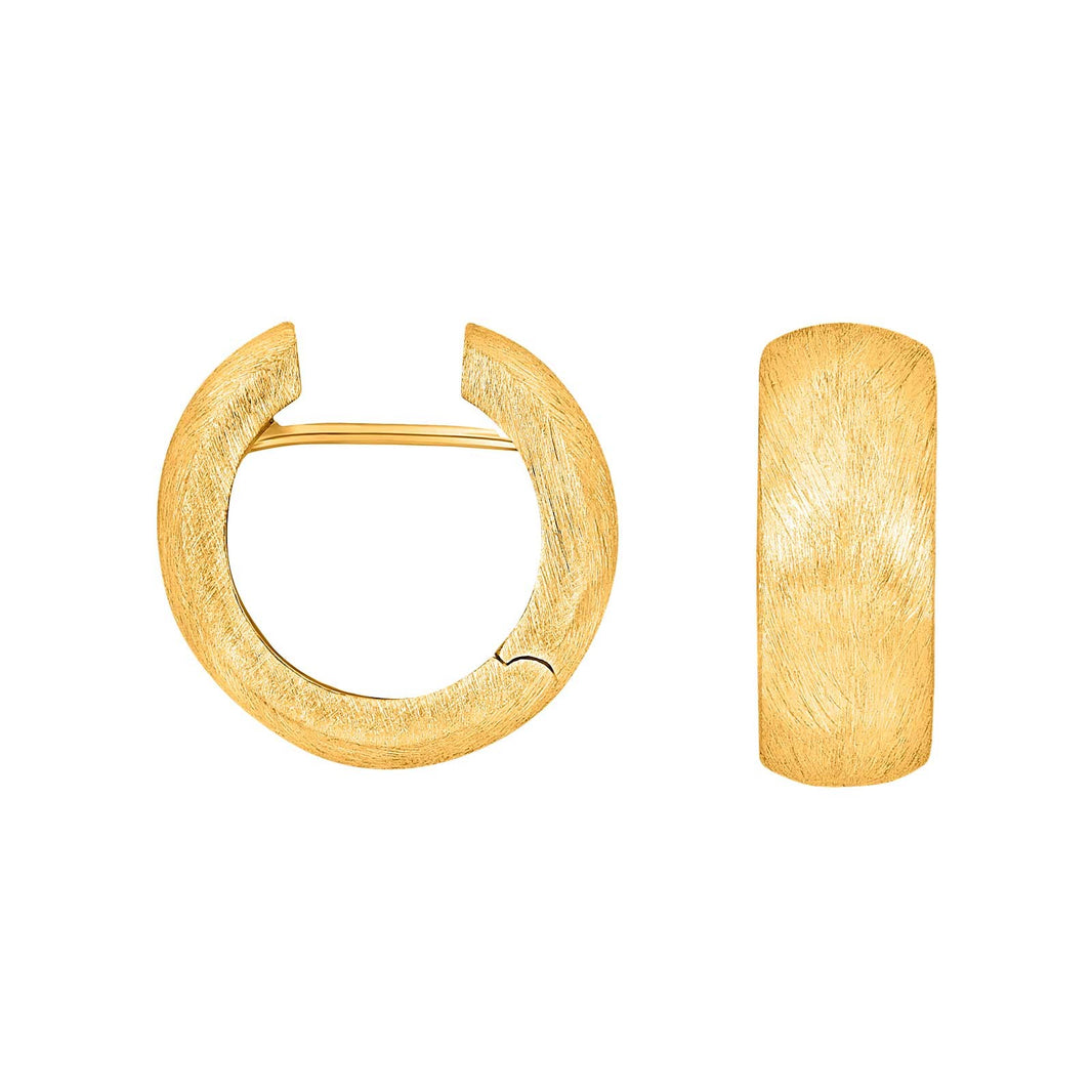 Sølv mat system-creoler Kira 8*20mm