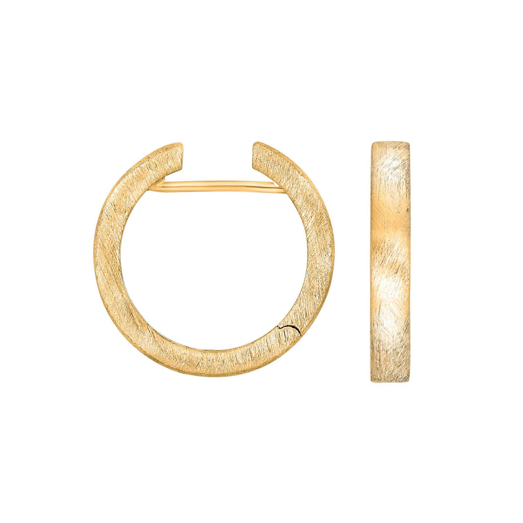 Silver matt system hoops Bea 3.5x22mm