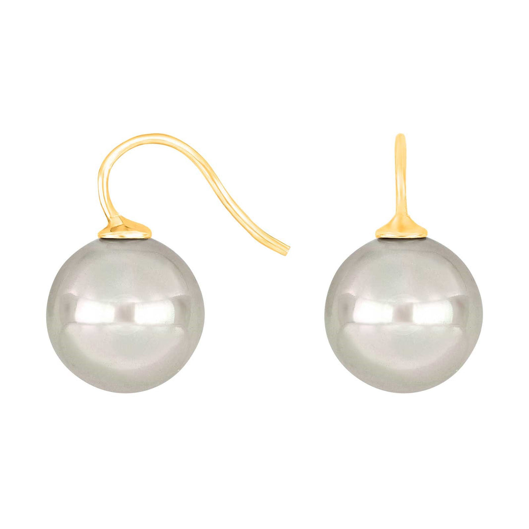 Silver ear. w/Mallorca pearl