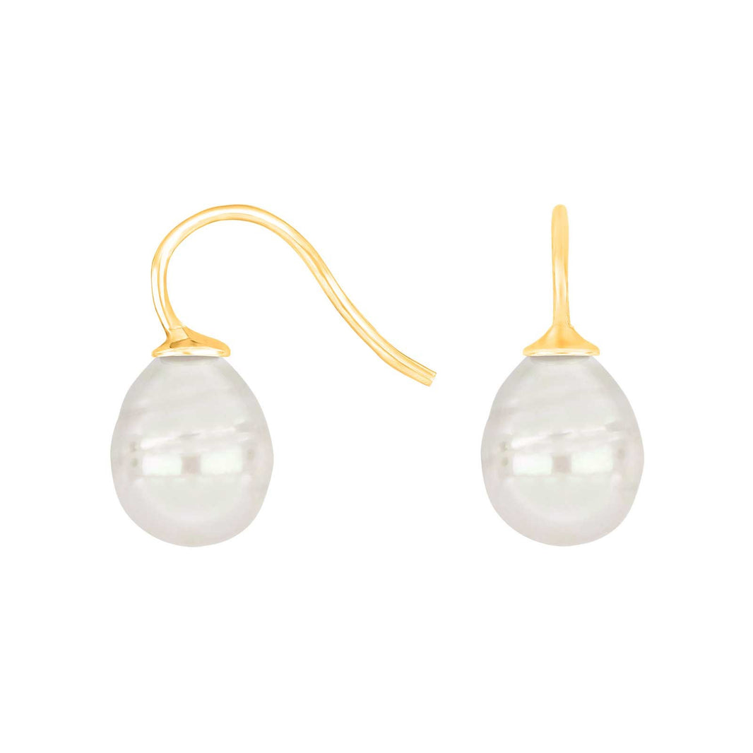 Silver ear. w/Mallorca pearl