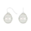 Silver ear. w/Mallorca pearl