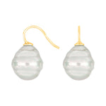 Silver ear. w/Mallorca pearl