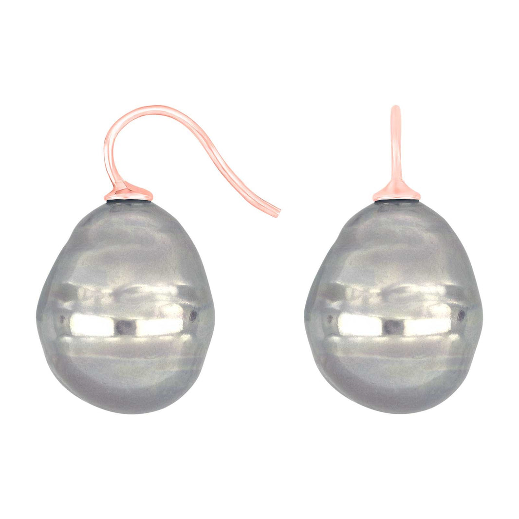 Silver ear. w/Mallorca pearl