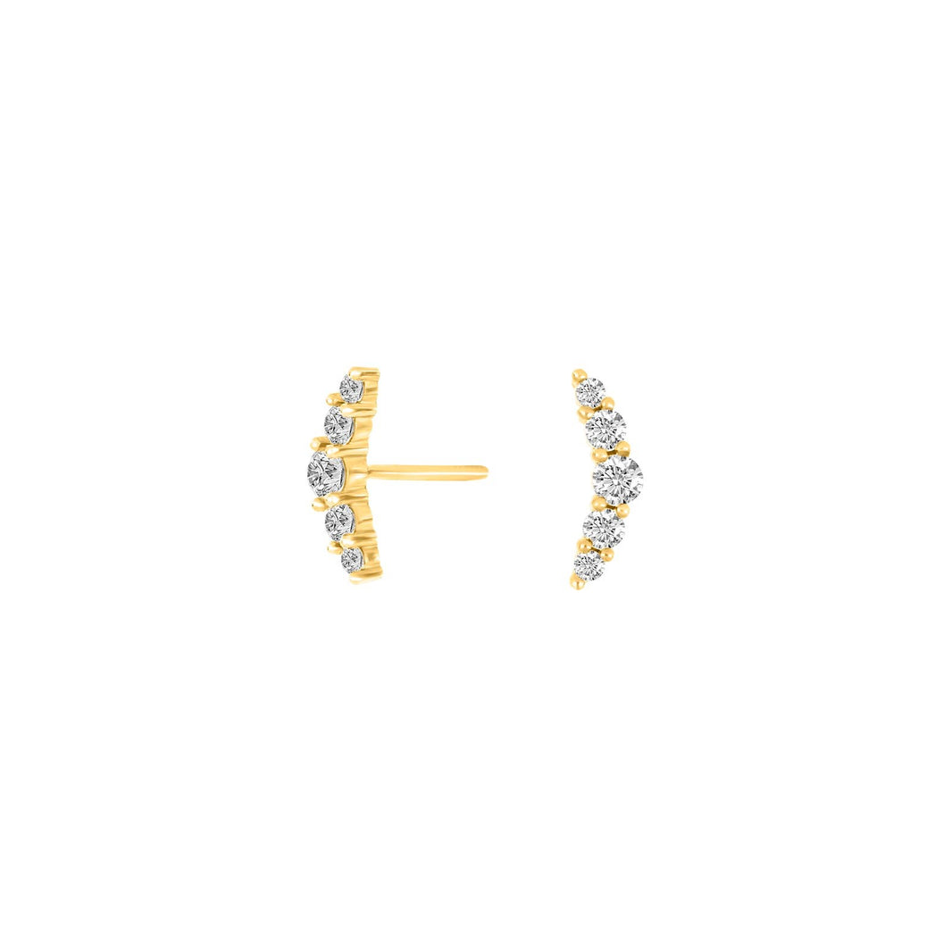 Silver earrings LINDANOR