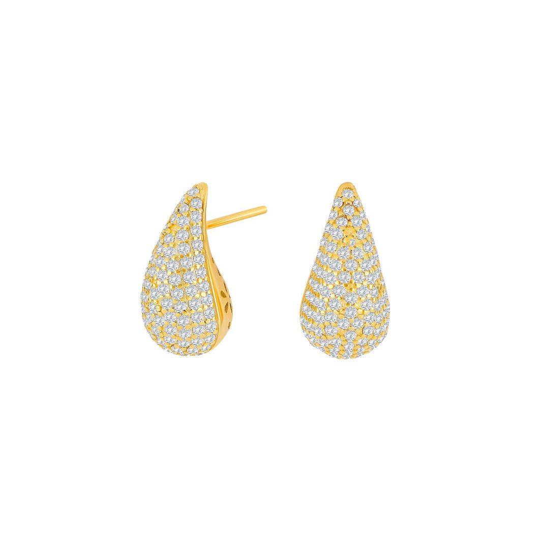 Silver earrings OPALNOR