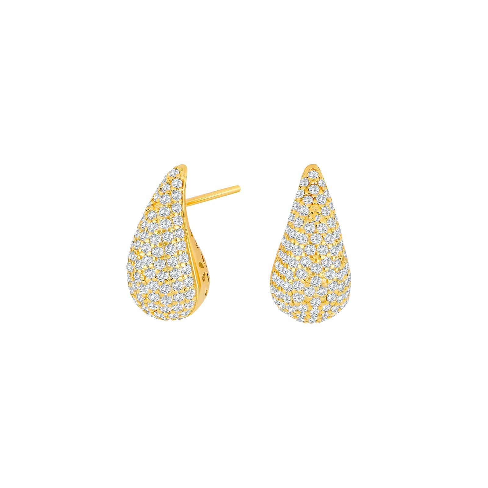 Silver earrings OPALNOR