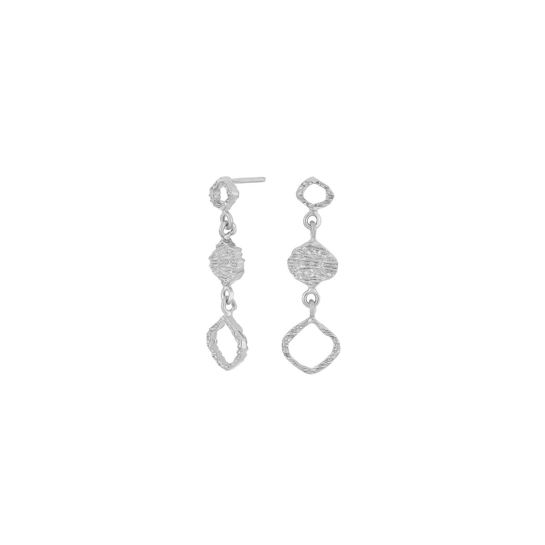 Silver ear hangers ADD52