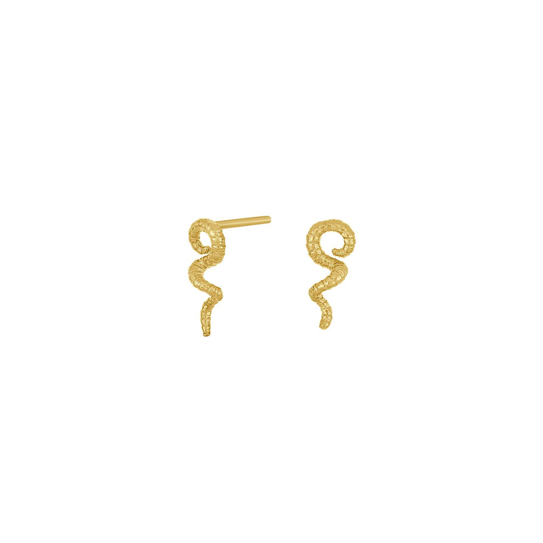 Silver ear studs GEM52 1