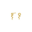 Silver ear studs GEM52 1
