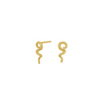 Silver ear studs GEM52 1