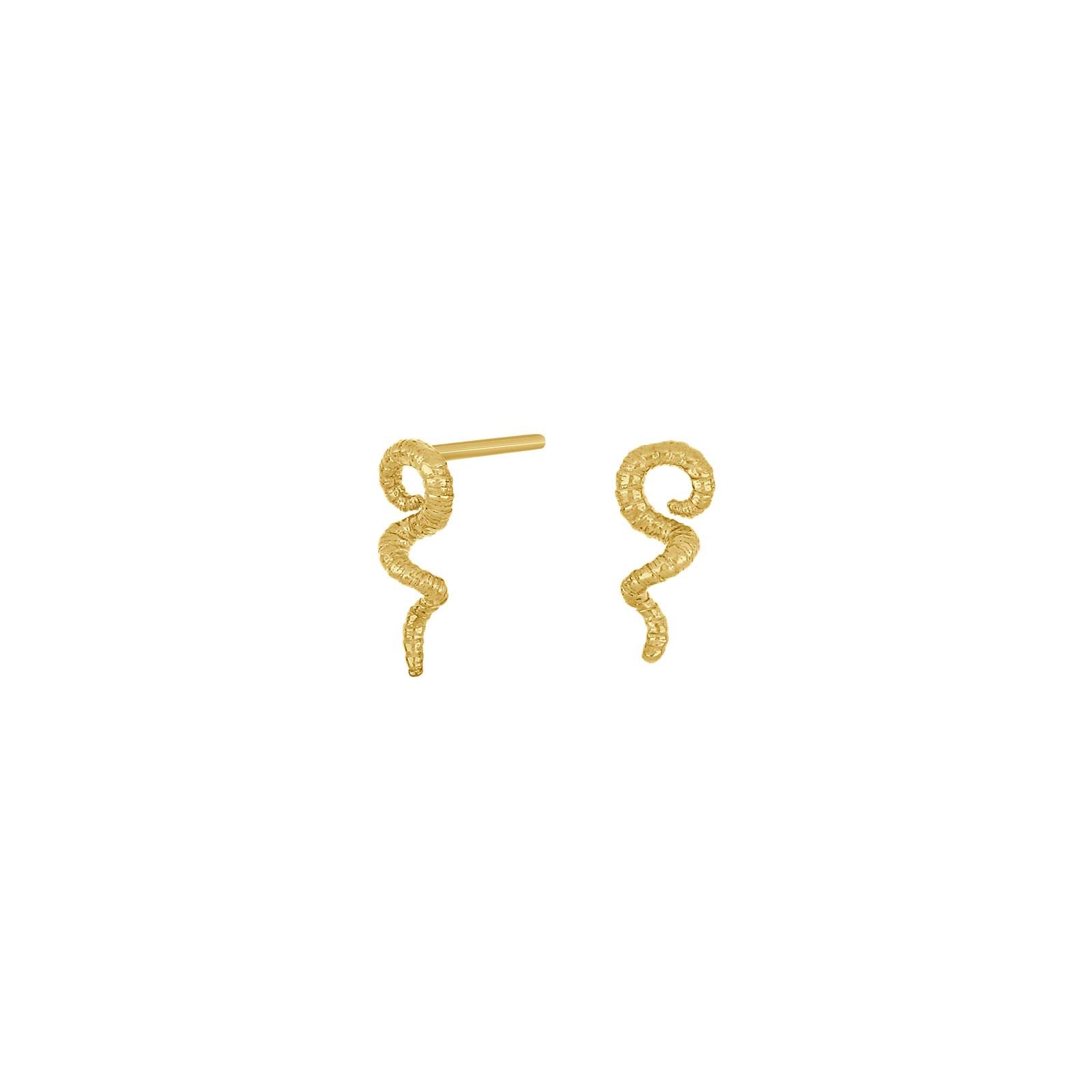 Silver ear studs GEM52 1