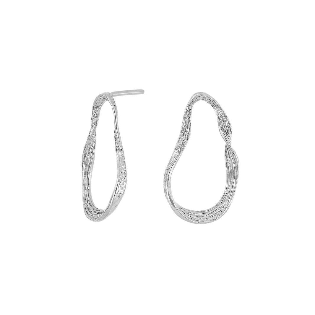 Silver ear studs SHINE52