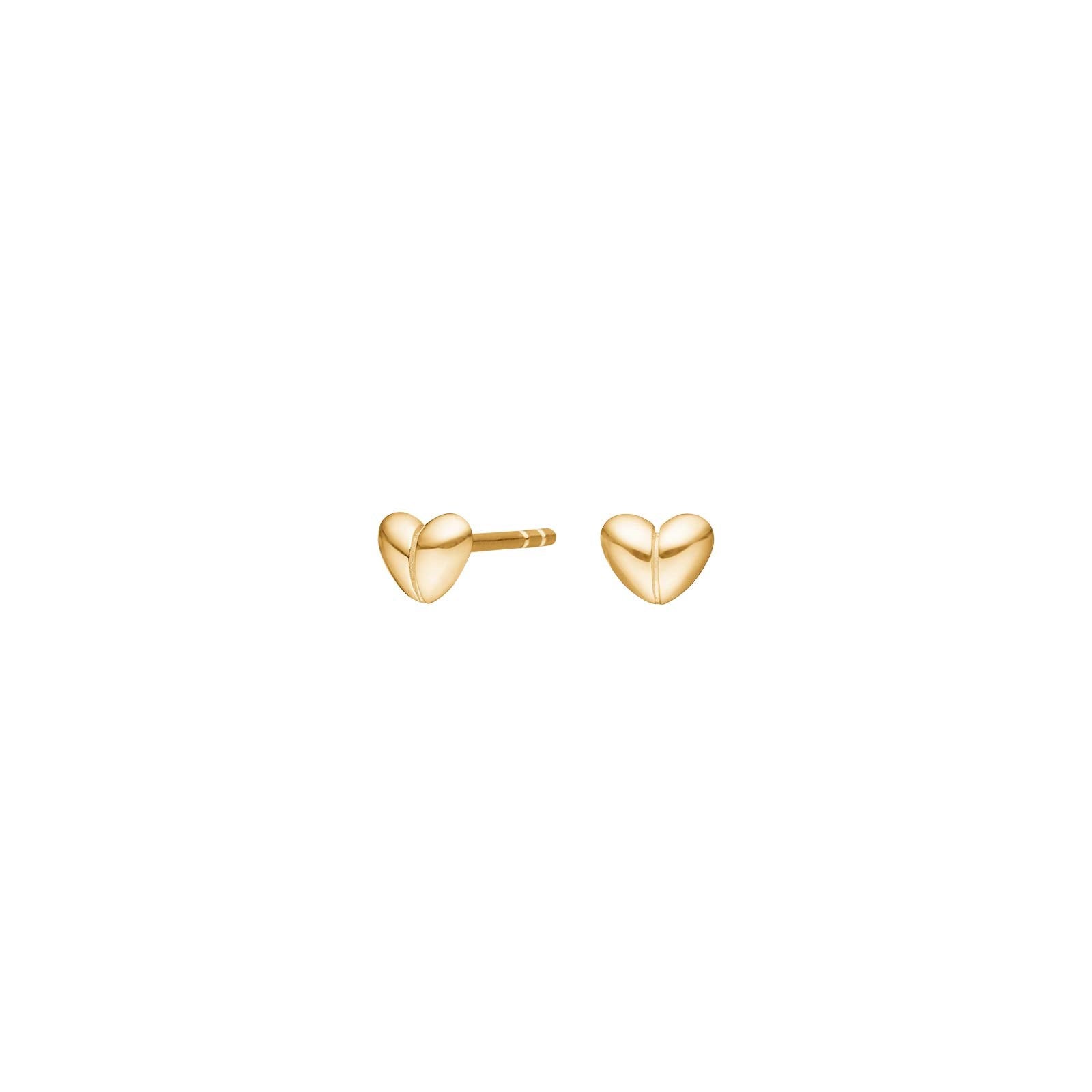 14ct. gold earrings hearts