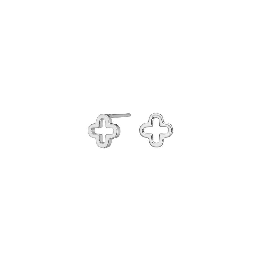 Silver earrings small HARMONY52