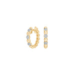 Silver ear studs PENNYNOR