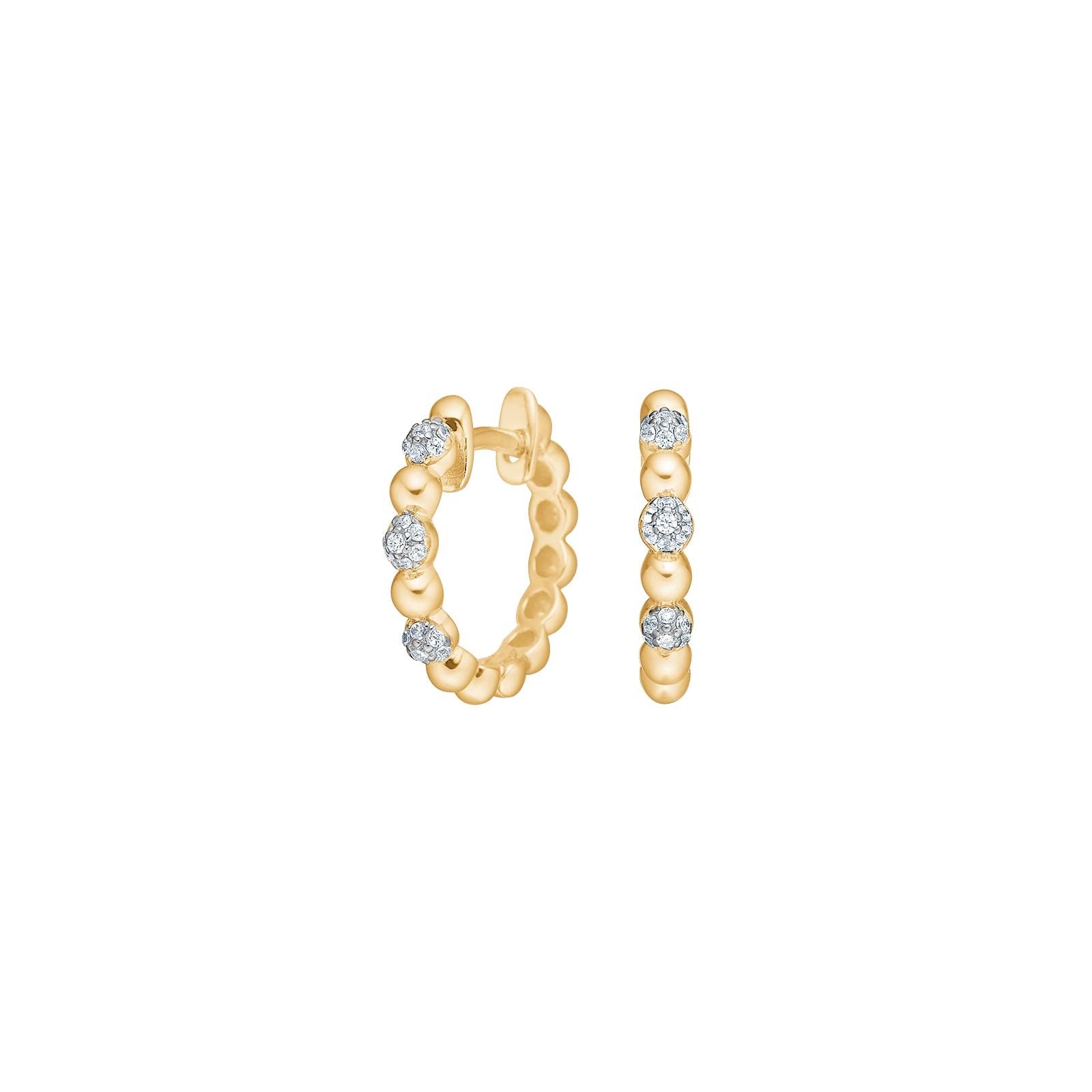 Silver ear studs PENNYNOR