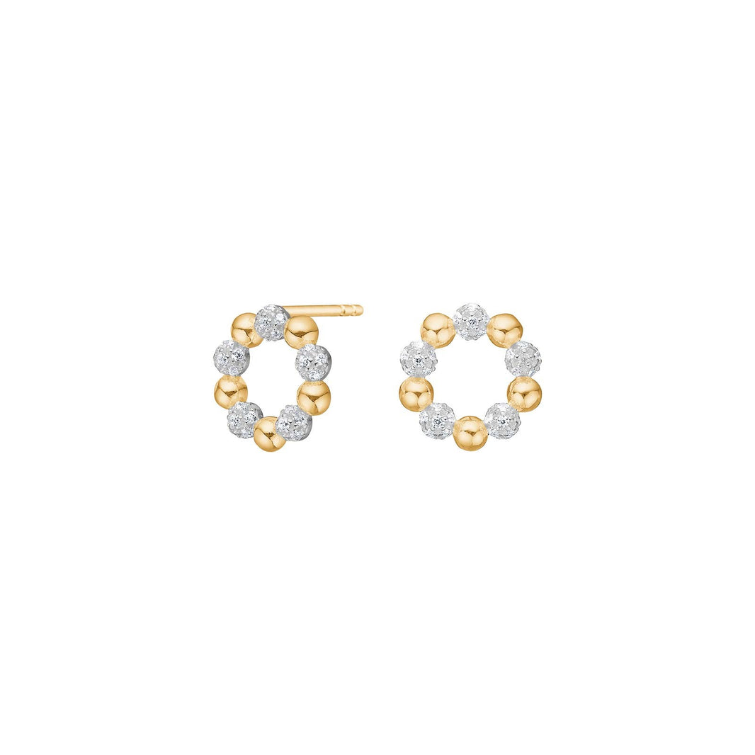 Silver ear studs PENNYNOR