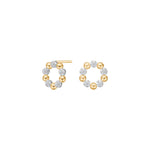 Silver ear studs PENNYNOR