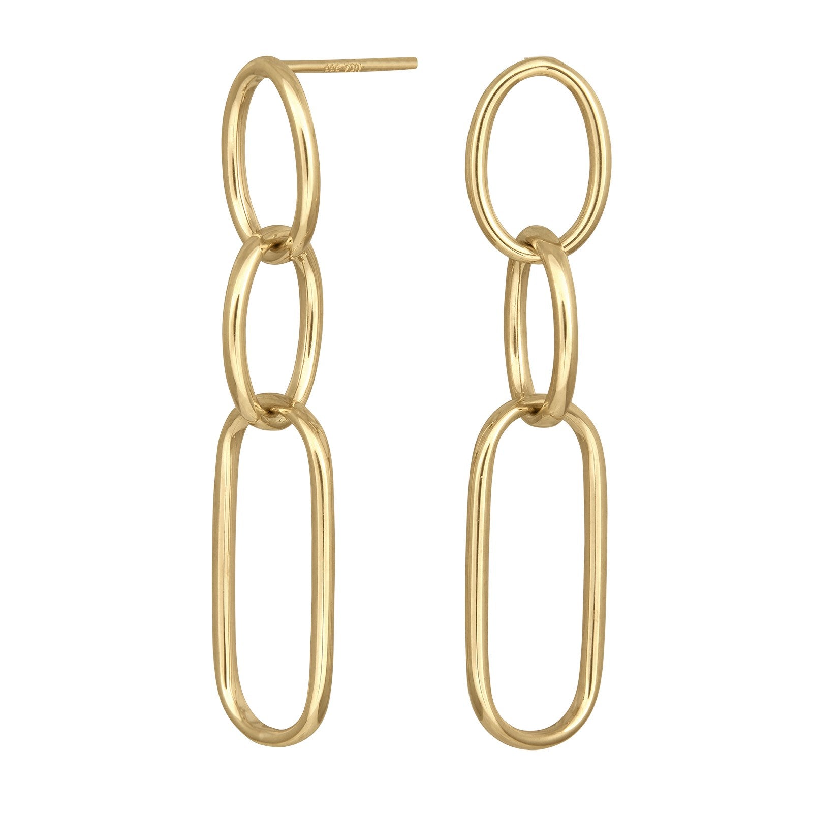 8ct. gold earrings