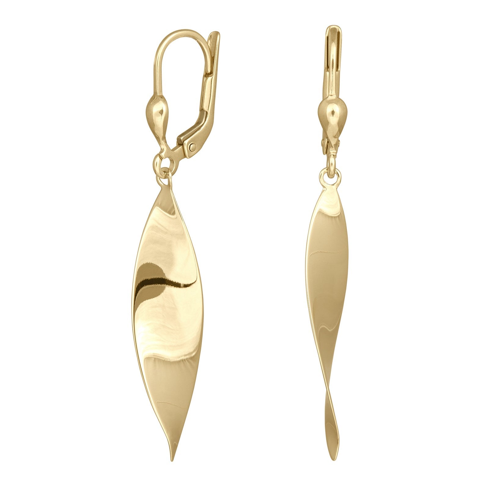 8ct. gold earrings eye