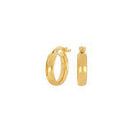 8ct. gold hoops 13mm