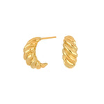 8ct. gold hoops