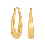 8ct. gold hoops
