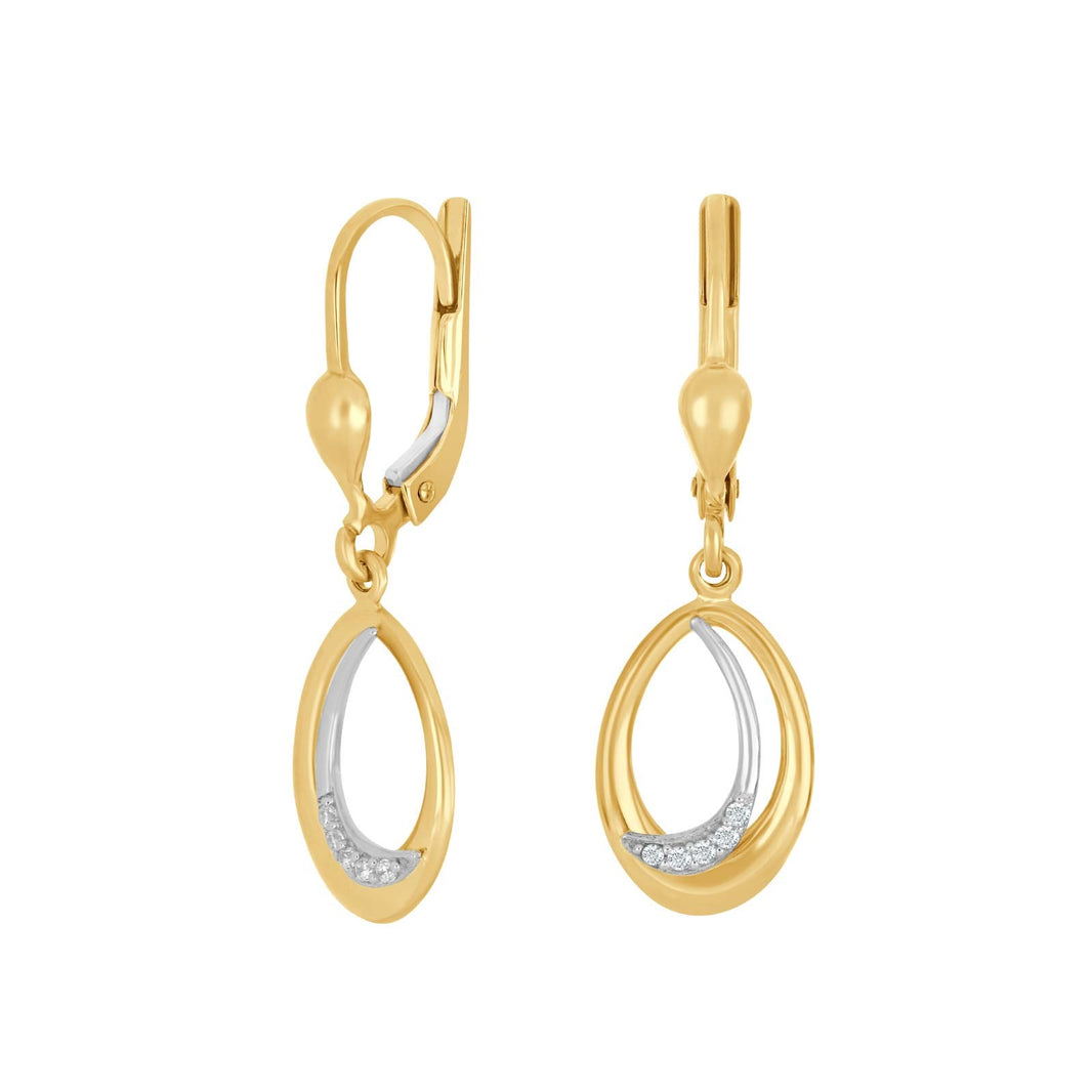 8ct. gold earrings