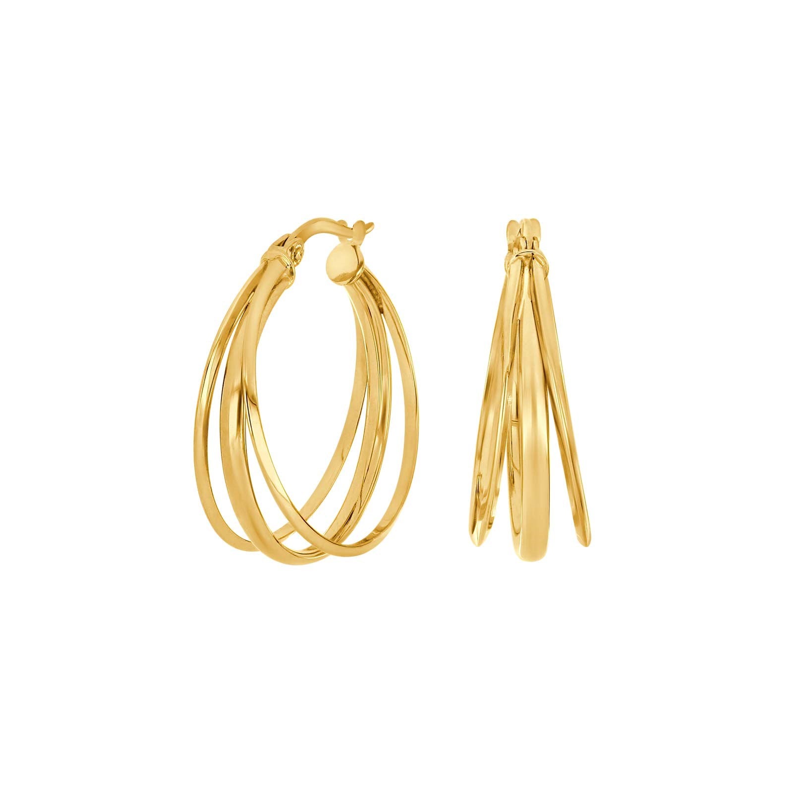 8ct. gold hoops