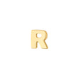 14 kt. gold earring letter - 1 pc.